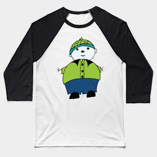 Overdressed snowman Baseball T-Shirt